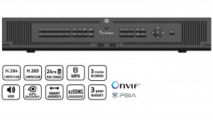 NVR 22 8 CANAUX IP H265 8TO DE