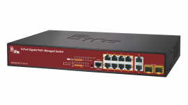 SWITCH 8 PORTS POE+ 10/100/