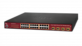 SWITCH 24 PORTS GIGABITS POE+