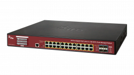 SWITCH 24 PORT POE + LIAISON 